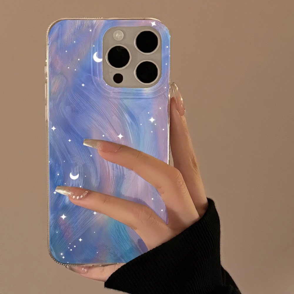 Xiaomi Redmi Note 14 - Coque de téléphone à paillettes dégradées,